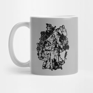 Rock Climbing Germany Rock Climber Map Mug